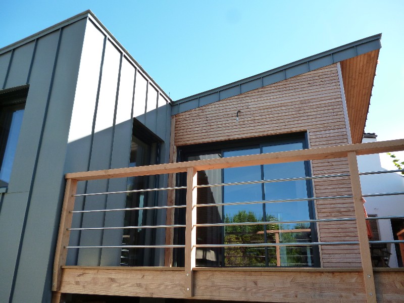 bois et zinc bardage zinc sur ossature bois extension bois bois et zinc bardage zinc sur ossature bois extension bois